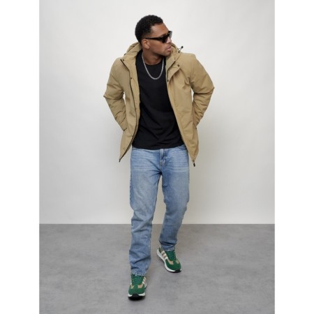 Male spring jacket, size 50, beige color-13