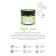 Aromatic candle in the Bank "Apple juice", owl wax, 80 g