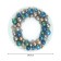 The tablecloth “Circle of balls”, round, Saten, d = 150 cm