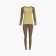 Female thermal underwear (longshit, leggings), khaki color, size 42