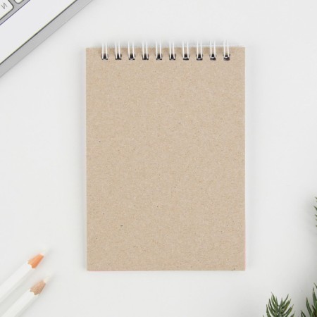 New Year. Notepad "And here is the New Year" A6, 40 l., Soft cover, on the crest-3