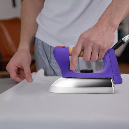 KT-9133 steamer, floor, 1580 watts, 1800 ml, 70 g/min, "3 in 1", purple-5