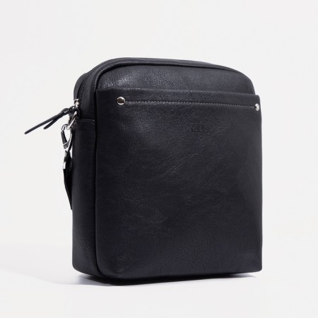 Male bag, "Medvedkovo", black color