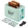 Toster VLK Palermo 102, 800 watts, 7 fry modes, 2 toasts, green