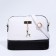 Bag Cross-Bodi with a zipper, white color