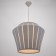 Lamp Bayerlux 1673/1bl E27 40W light blue 48x48x36-136 cm