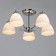 Mirnah chandelier 5he27 40t chrome 55x55x36 cm Bayerlux