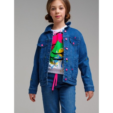 Denim jacket for the girl PlayTode, height 158 ​​cm