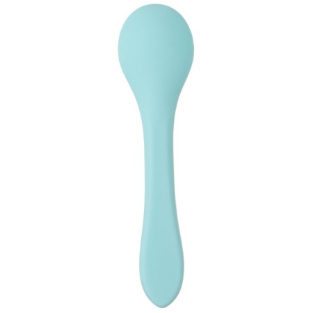 A children's spoon for feeding crumbs I (silicone), blue-2