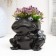 Figure Kashpo "Frogs" Black-Serebro, 9cm