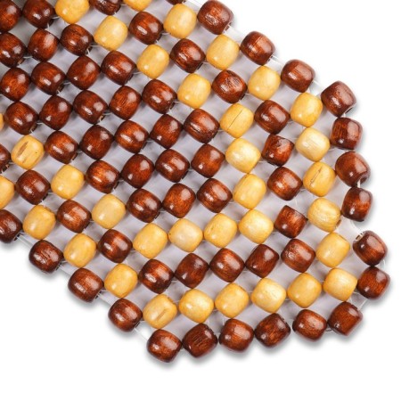 Wooden cape in front. Sit, massage, color yellow/brown. Adcs001-4