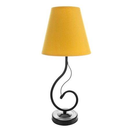 Lamp table Marcel 1x15W E14 18x18x42cm black/Risalux lemon-6