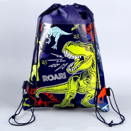 Children's set "Dinosaur" (panama+ bag for shoes), rr. 52-54 cm-2