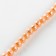 Glass beads, set 140 pcs., Size 1 pc. 6 - mm, orange color