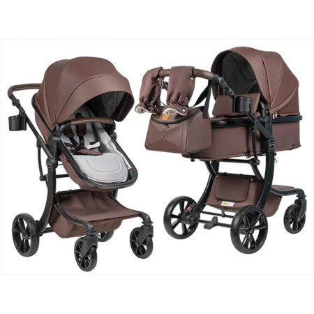 Stroller transformer Farfello Aimile Original Autumn AA-7, chocolate color-15