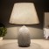 Table lamp "Medea" MIX E27 40W gray 24x24x38 cm Risalux