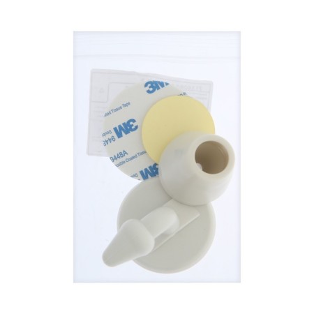 Lockland door limiter, curved, rice color-3