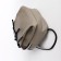 Women's backpack of artificial leather with lightning, the color is gray
