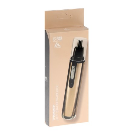 Luazon Ltri-02 hair trimmer, for nose/ears, battery, golden-5