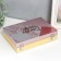 Casket tree "Happiness inside. Pink marble" to leatherette gloss 5.5x24x17 cm