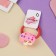 Hair elastic band "Baby" (set 2 pcs) mushrooms, 3 cm, pink