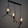 Lamp Bayerlux 1949/3 E27 40W Black