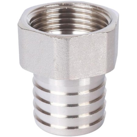 Stout SFT-006-000130, 1 "X 30 mm, internal thread, nickelled brass