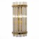 Sconces st. SL1179.201.02. Arezzo. 2x40 watts, E14, 16x38 cm, golden color