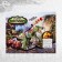 Rex dinosaur, shoots balls, works from batteries, light and sound, brown color