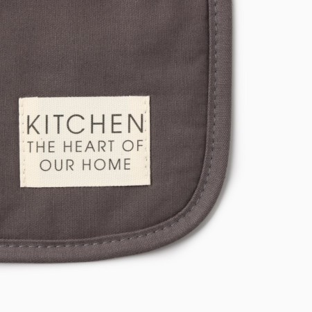 Kitchen Ethel kitchen, gray color, mittens-output 18x29 cm, rushing 19x19 cm-3