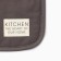 Kitchen Ethel kitchen, gray color, mittens-output 18x29 cm, rushing 19x19 cm