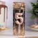 Candle in the Cake "European", number "5", 6 cm, pink gold