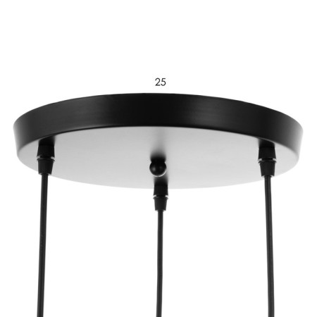 Bayerlux lamp "Scandy" 3he27 40W gray black black 26x26x26-126cm-6