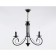 Suspended Ambrella Traditional Modern TR9606, E14, Black Color