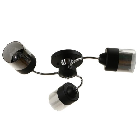 Estel chandelier 3he27 40W black-chromium 60x60x23 cm Bayerlux