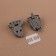 Bag -4 × 3 cm fastener, black nickel color