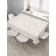 The tablecloth “Ghostly waves”, rectangular, Saten, size 120x145 cm