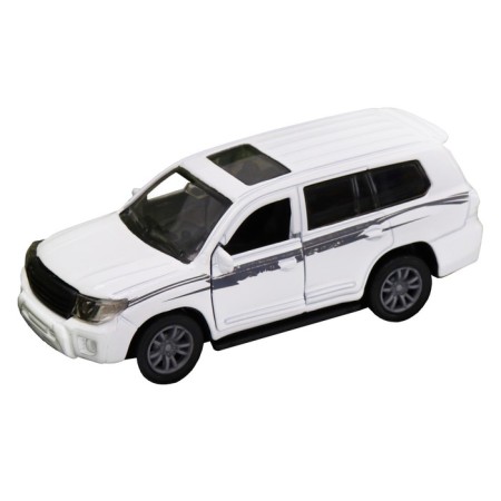 Inertial Funky Toys "SUV", with opening doors, white color