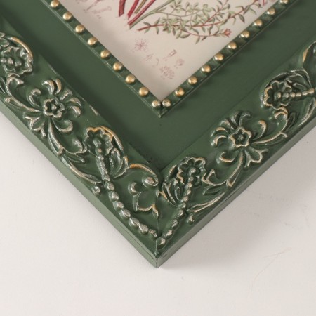 Photo frame MDF 10x15 cm "Flower edging" Green 2.1x20x25 cm-2