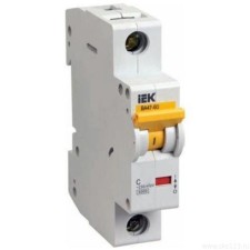Switch aut. Maud. IEK MVA31-1-016-C, 1P, C, 16A, VA47-60, 6ka