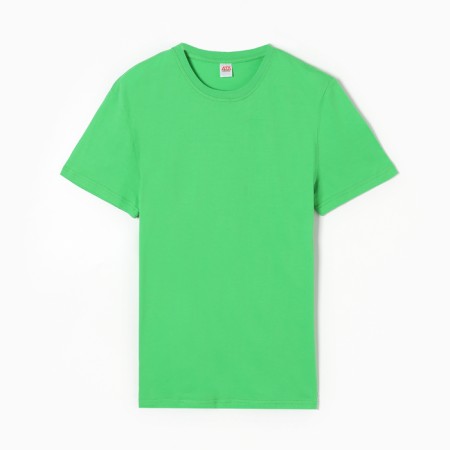 T-shirt male, color is bright green, size 54-5