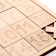 Game set of puzzles 2 in 1 "Fifteen + stroke Noliki"