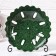 Rishtan ceramics, 23 cm green fruit