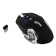 Mouse MB-2.7, game, wireless, optical, 800-2400 dpi, 500 mAh, backlight, USB, black