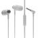 Headphones More Choice G20, microphone, vacuum, 95 dB, 32 Ohm, 3.5 mm, 1.1 m, white