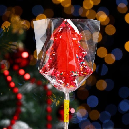 Caramel on the stick "Tale", red, 30 g-2