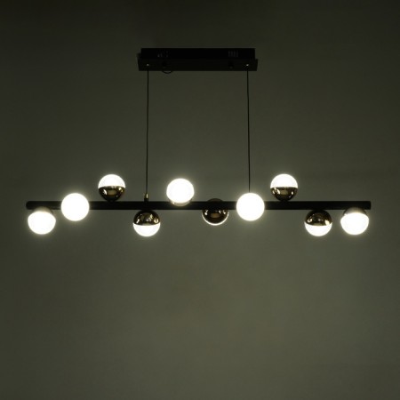 Lamp with DDD "Ricardo" 10XLED 40W black and gold 88x16x20-120 cm-2