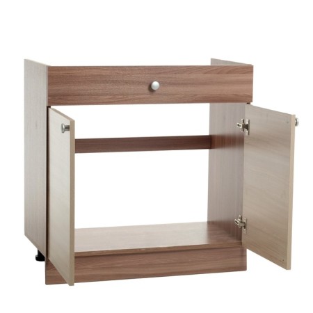 Floor cabinet for sink 800x420x810 ash -dark ash -dark/light-3