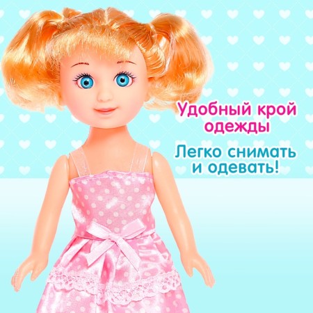 Classic "Masha" doll in a dress-4