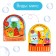 Book - a toy for the bath "Vegetables and fruits", species mix, crush me